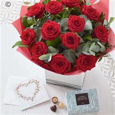 Red Rose Anniversary Gift Set
