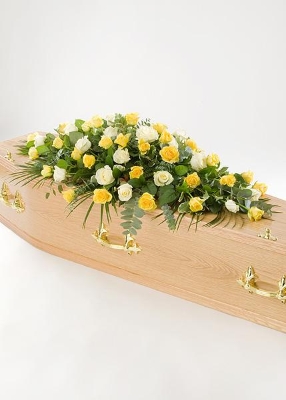 Rose Double Ended Coffin Spray