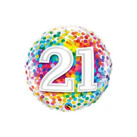 Helium Balloon Denoting Age