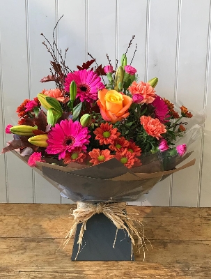 Vibrant Autumn Handtied