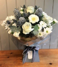 Winter Silver hand tied